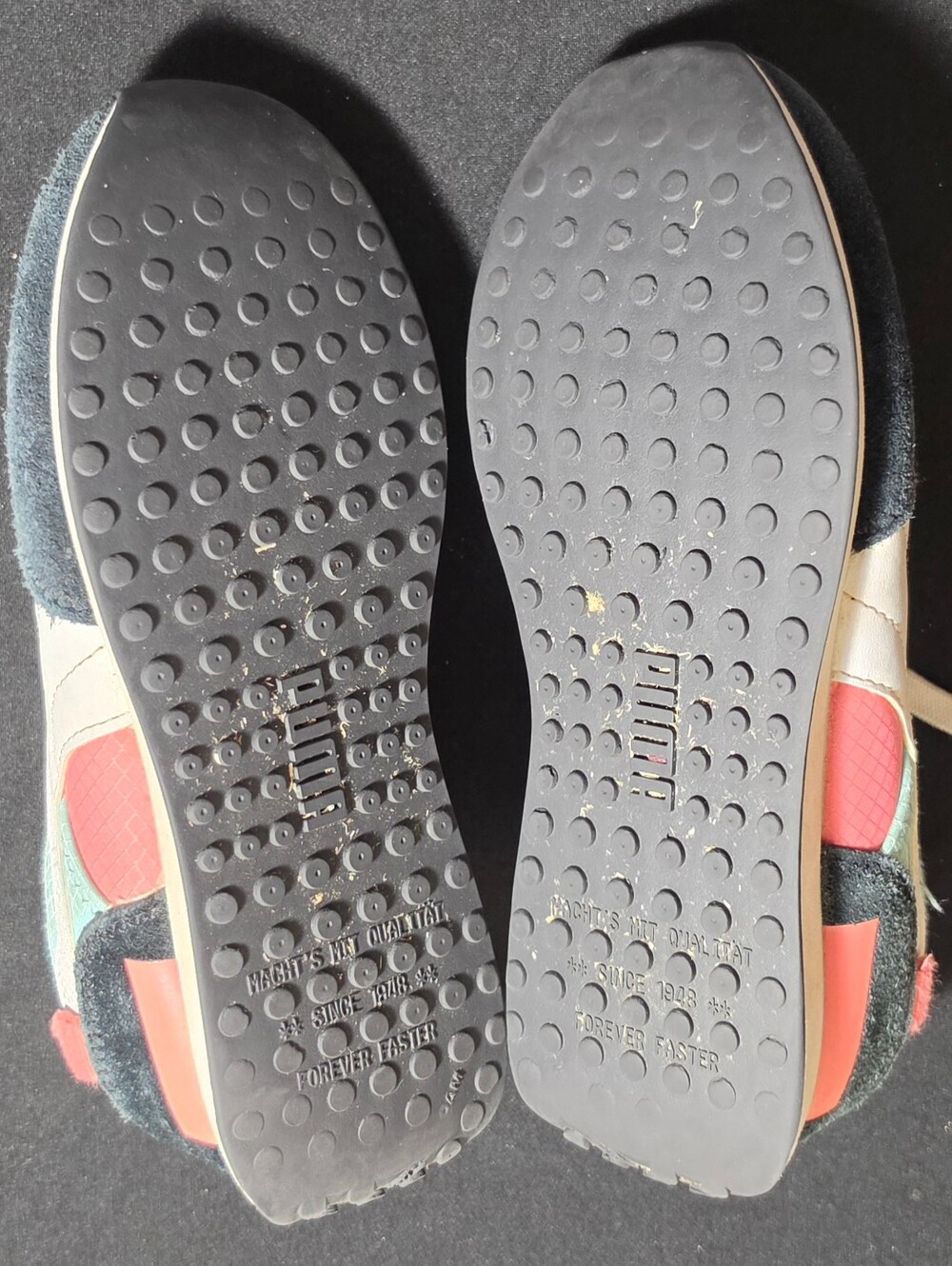 PUMA Retro Runner Sneakers in Coral, Teal & Black - Picture 9 of 12